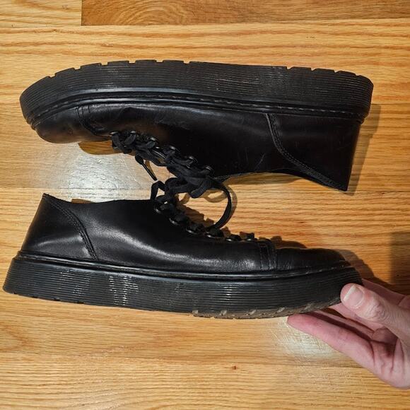 Dr Martens Dante Black Leather Oxford Men 9/ Women 10/ EU 42 Unisex Low Shoe main image 9